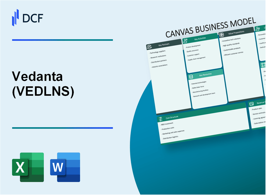 Vedanta Limited (VEDL.NS): Canvas Business Model