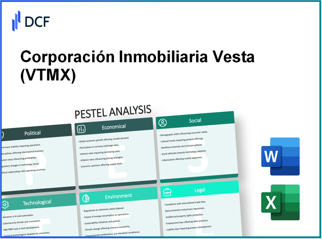 Corporación Inmobiliaria Vesta, S.A.B. de C.V. (VTMX): PESTEL Analysis