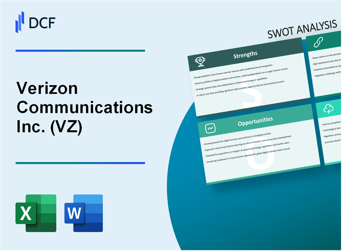 Verizon Communications Inc. (VZ) SWOT Analysis