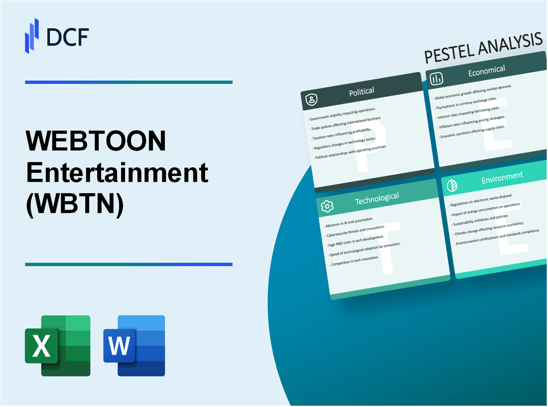 WEBTOON Entertainment Inc. Common stock (WBTN): PESTEL Analysis