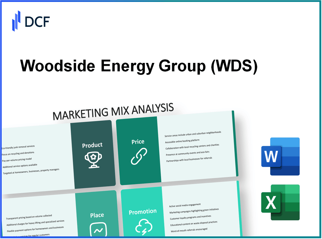 Woodside Energy Group Ltd (WDS): Marketing Mix Analysis